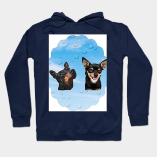 two dogs Hoodie